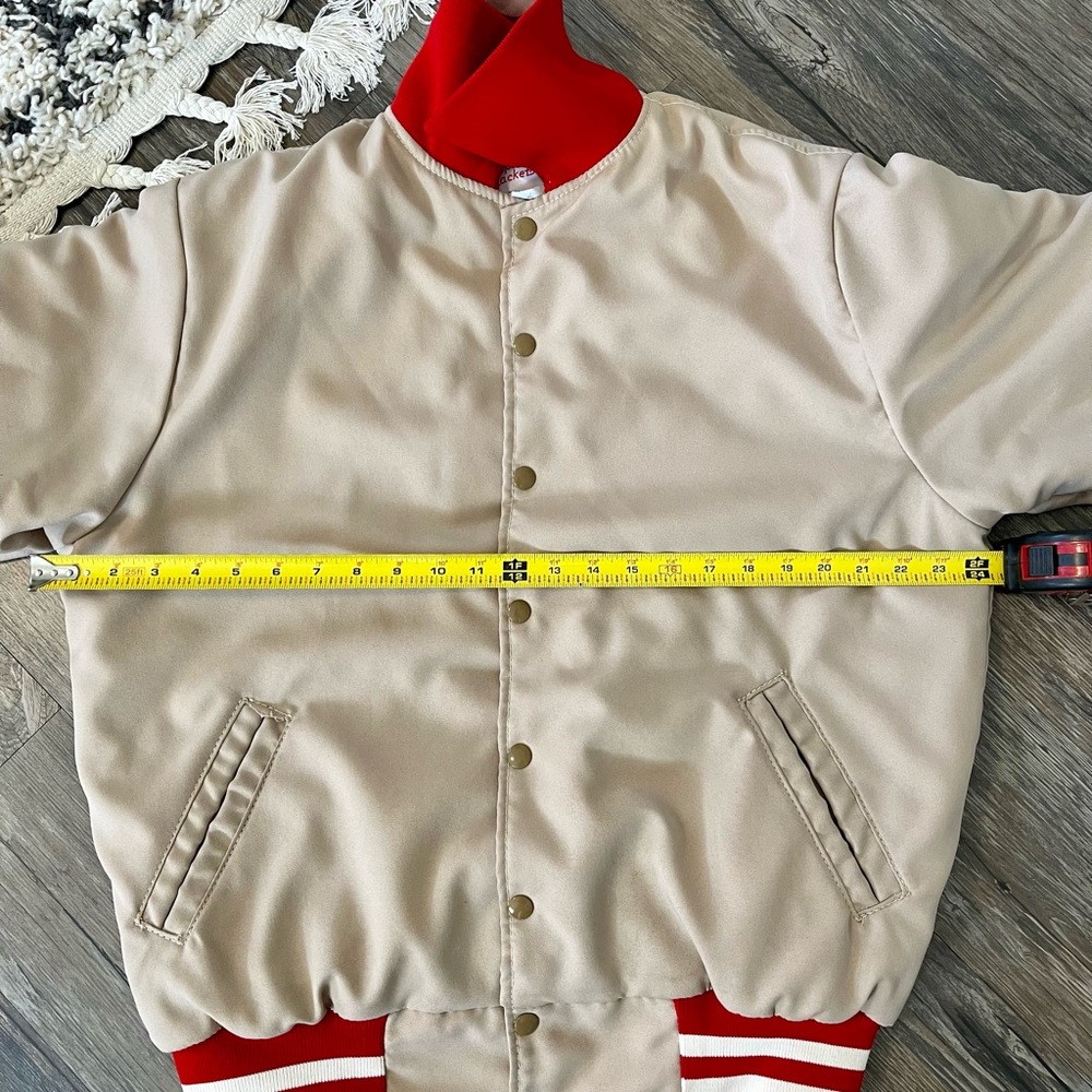 Vintage Ripon Jackets Lined Button Down Varsity M… - image 7